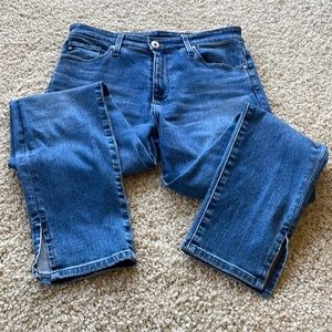 AG jeans for Anthropologie, high-rise Stevie Ankle